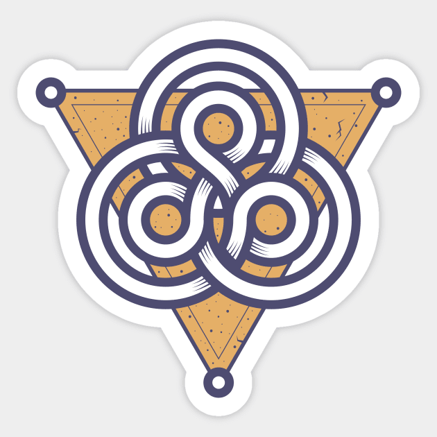 Trinity Knot Sticker by HolidayShirts